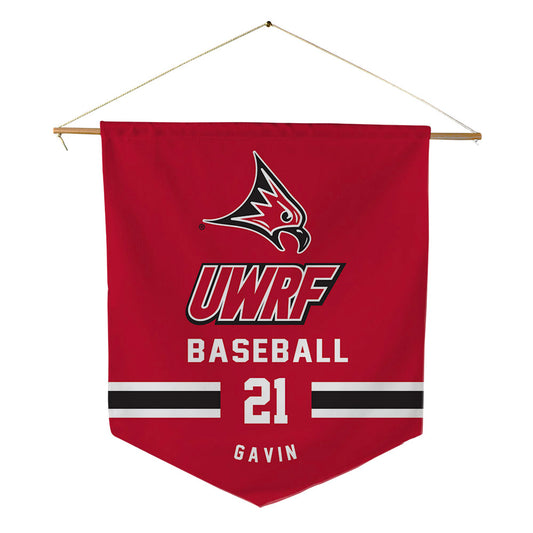 UW River Falls - NCAA Baseball : Shaun Gavin - Pennant - 18" x 21"-0