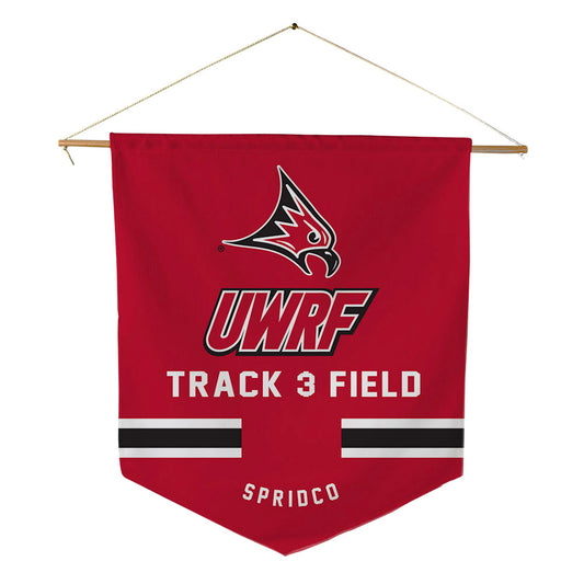 UW River Falls - NCAA Men's Track & Field : Jaren Spridco - Pennant - 18" x 21"-0