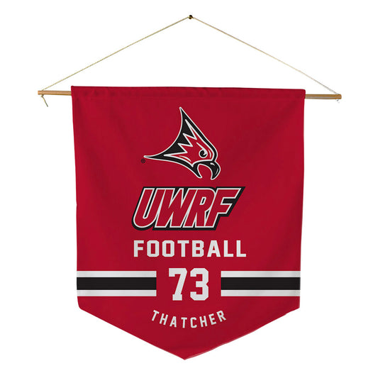 UW River Falls - NCAA Football : Grayden Thatcher - Pennant - 18" x 21"-0