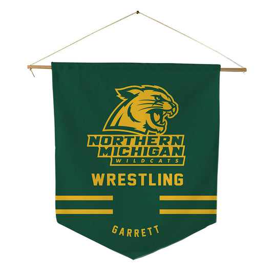 Northern Michigan - NCAA Wrestling : Kailyn Garrett - Pennant - 18" x 21"-0