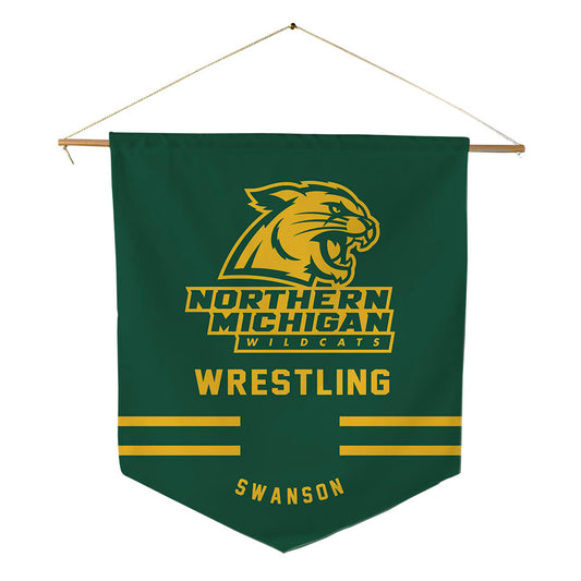 Northern Michigan - NCAA Wrestling : Abigale Swanson - Pennant - 18" x 21"-0