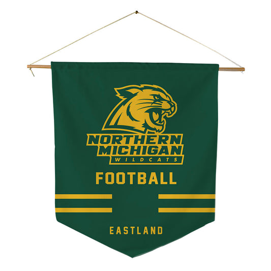 Northern Michigan - NCAA Football : Jwan Eastland - Pennant - 18" x 21"-0