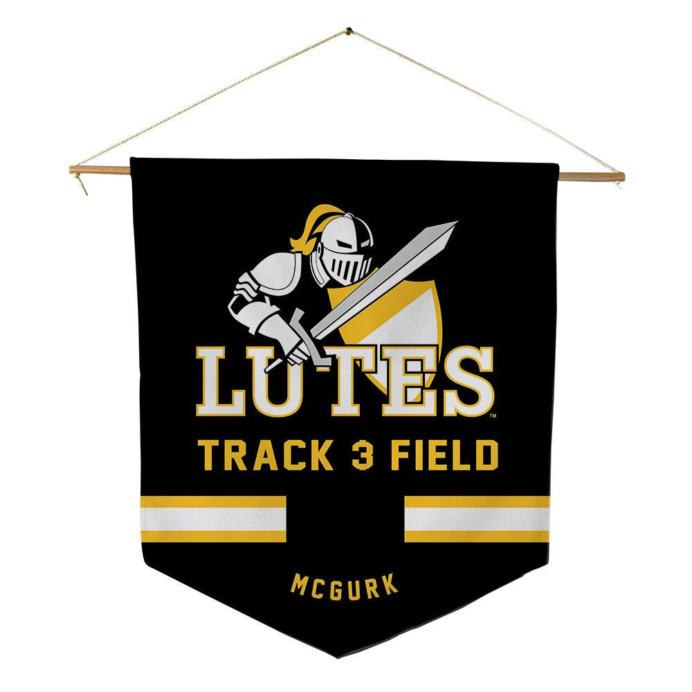 PLU - NCAA Women's Track & Field : Lexie McGurk - Pennant - 18" x 21"-0