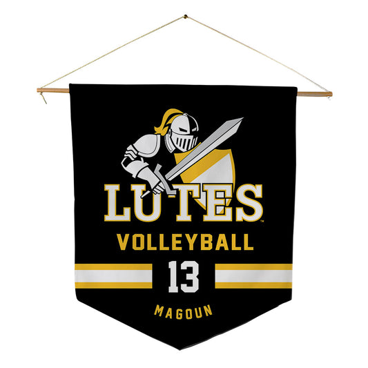PLU - NCAA Women's Volleyball : Mary Magoun - Pennant - 18" x 21"-0