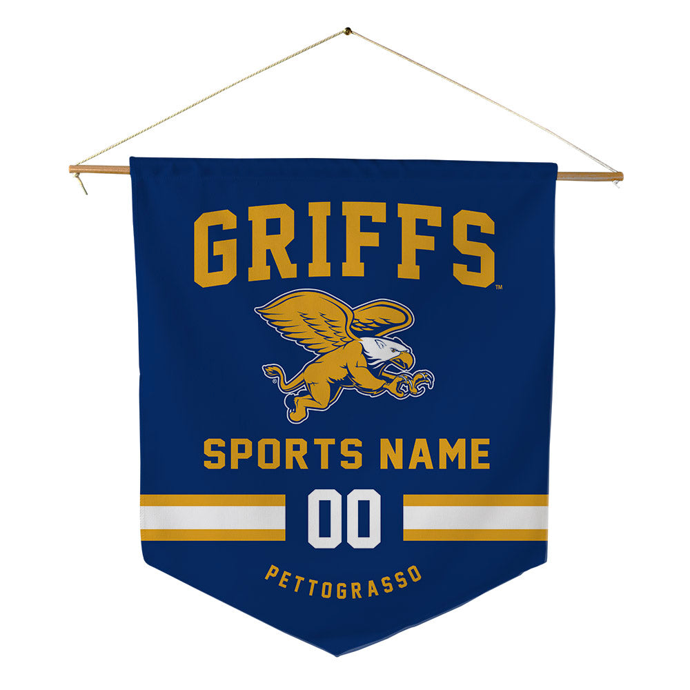 Canisius - NCAA Baseball : Ryan Pettograsso - Pennant - 18" x 21"-0