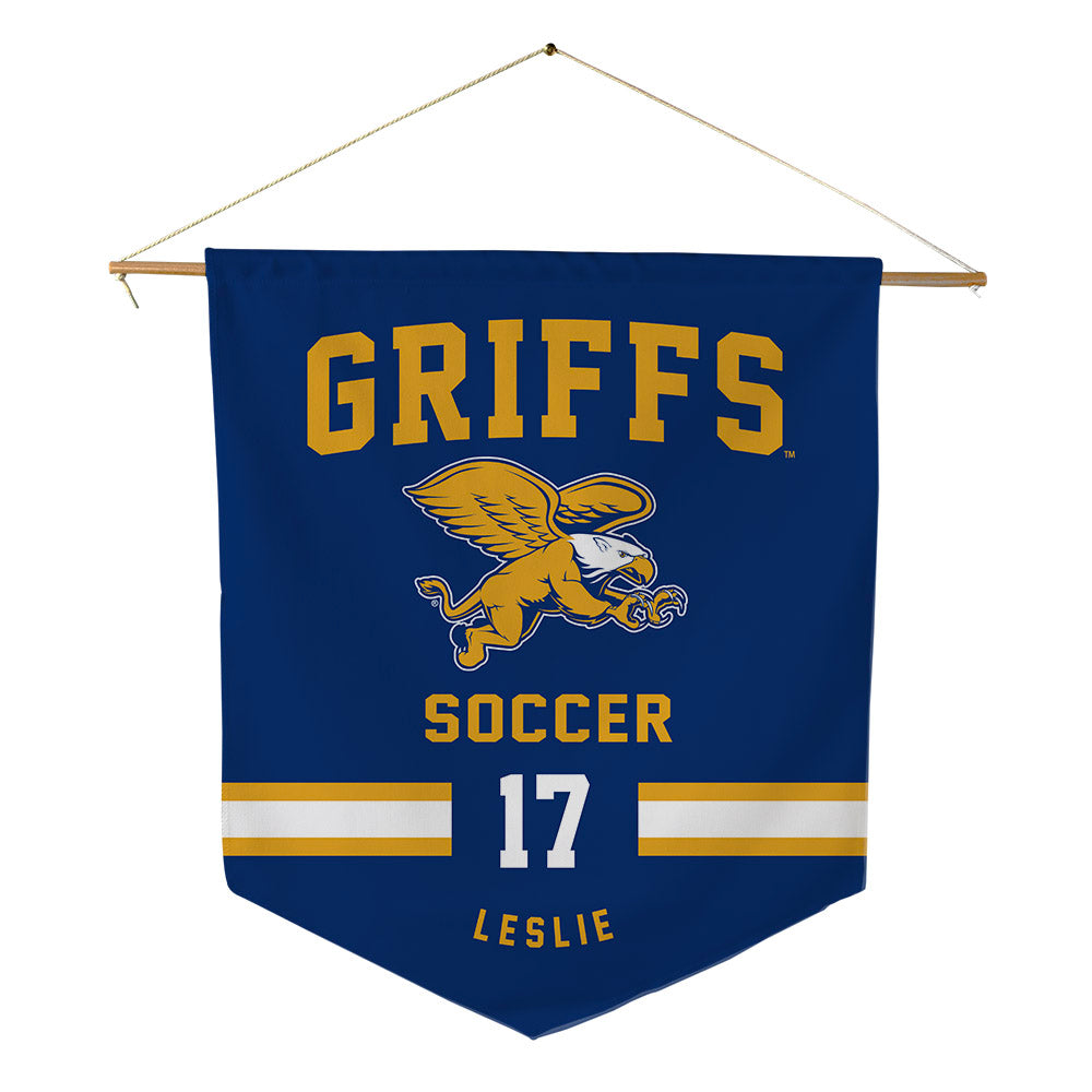 Canisius - NCAA Men's Soccer : Gabriel Leslie - Pennant - 18" x 21"-0