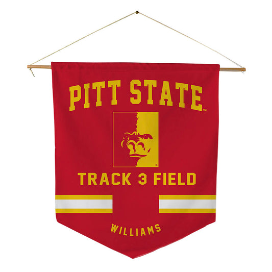 Pitt State - NCAA Women's Track & Field : Madison Williams - Pennant - 18" x 21"-0
