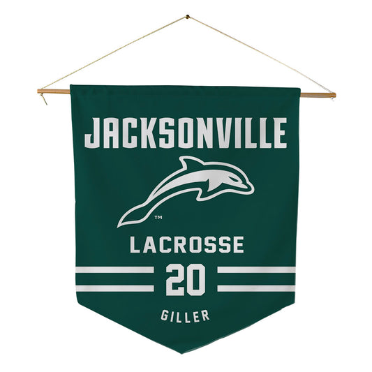 Jacksonville - NCAA Women's Lacrosse : Jessica Giller - Pennant - 18" x 21"-0
