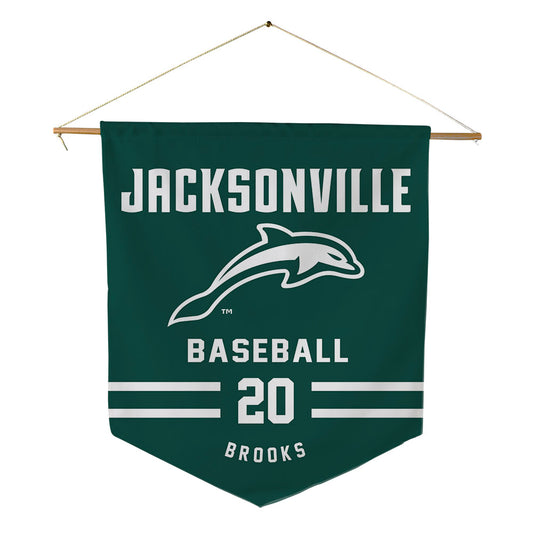 Jacksonville - NCAA Baseball : Grant Brooks - Pennant - 18" x 21"-0