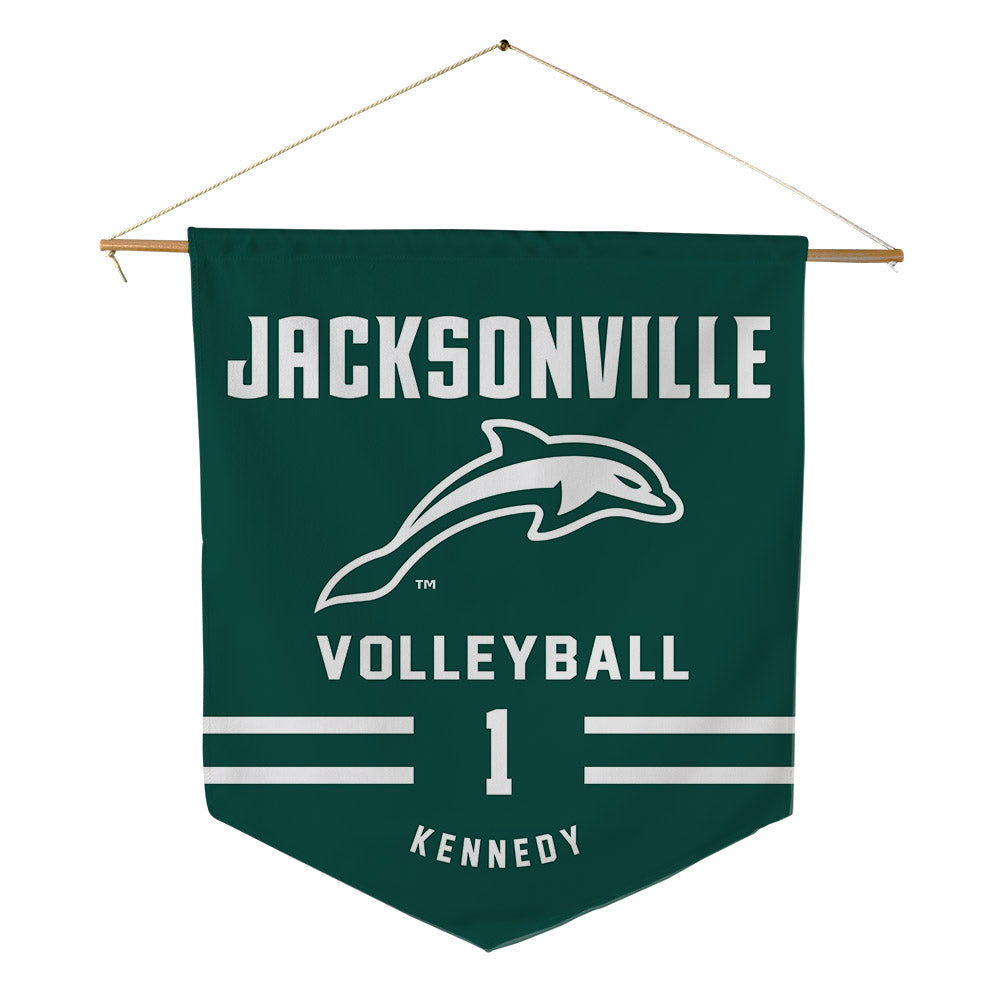 Jacksonville - NCAA Women's Volleyball : Elle Kennedy - Pennant - 18" x 21"-0