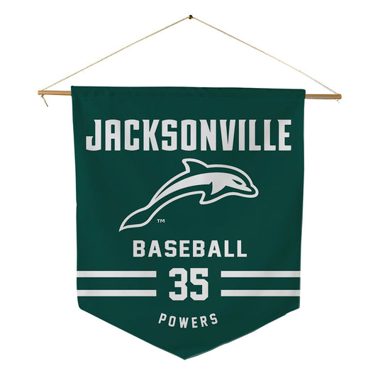Jacksonville - NCAA Baseball : Kyle Powers - Pennant - 18" x 21"-0