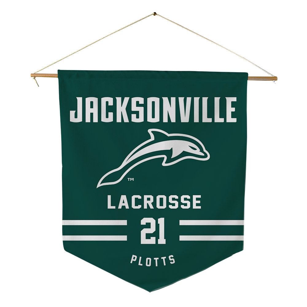 Jacksonville - NCAA Women's Lacrosse : Kayla Plotts - Pennant - 18" x 21"-0