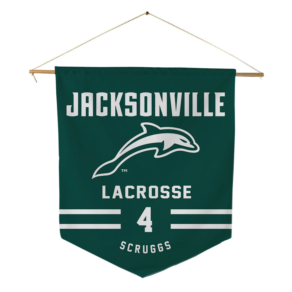Jacksonville - NCAA Women's Lacrosse : Ainsley Scruggs - Pennant - 18" x 21"-0
