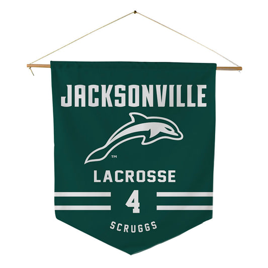 Jacksonville - NCAA Women's Lacrosse : Ainsley Scruggs - Pennant - 18" x 21"-0