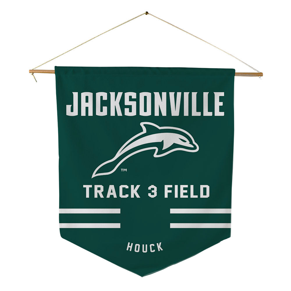 Jacksonville - NCAA Women's Track & Field : Violet Houck - Pennant - 18" x 21"-0