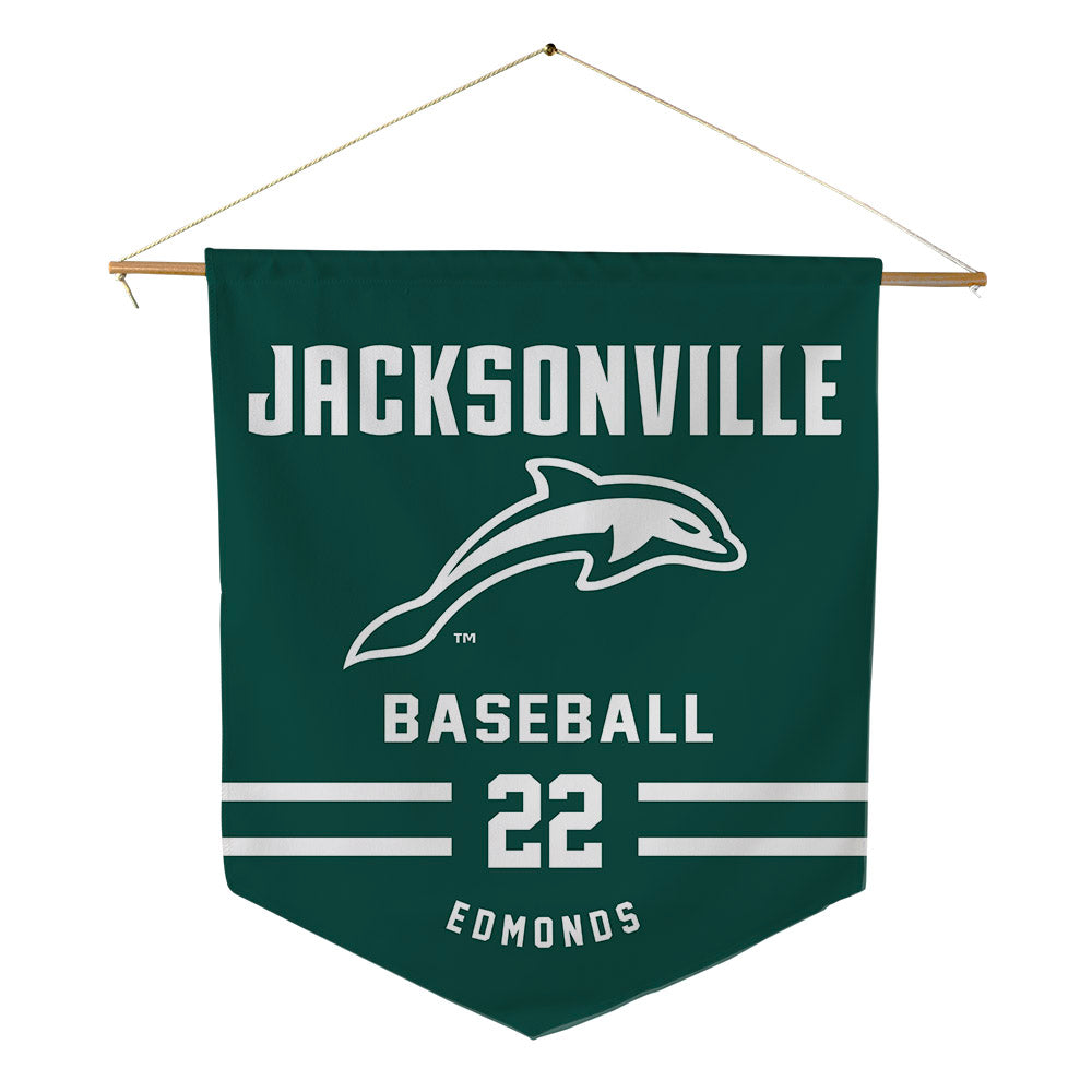 Jacksonville - NCAA Baseball : Blake Edmonds - Pennant - 18" x 21"-0