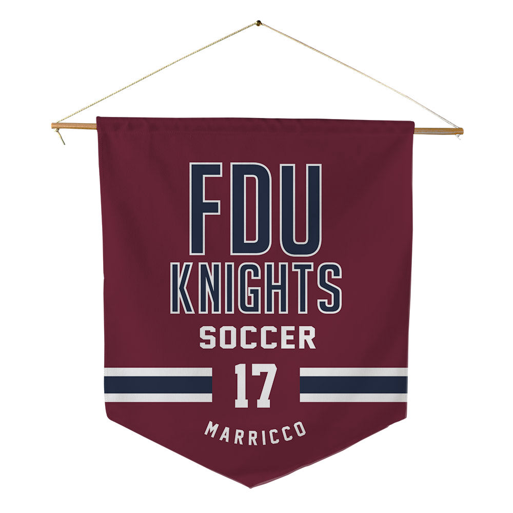 FDU - NCAA Women's Soccer : Madeline Marricco - Pennant - 18" x 21"-0