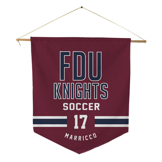 FDU - NCAA Women's Soccer : Madeline Marricco - Pennant - 18" x 21"-0