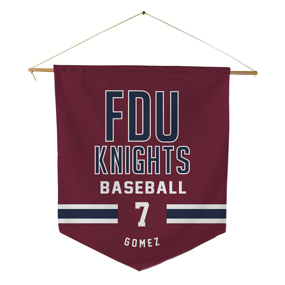 FDU - NCAA Baseball : Johnathan Gomez - Pennant - 18" x 21"-0
