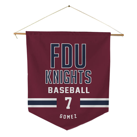 FDU - NCAA Baseball : Johnathan Gomez - Pennant - 18" x 21"-0