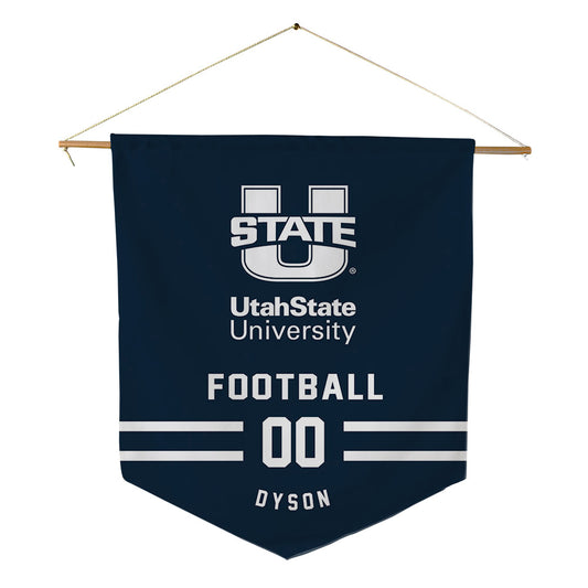 Utah State - NCAA Football : Dontae Dyson - Pennant - 18" x 21"-0