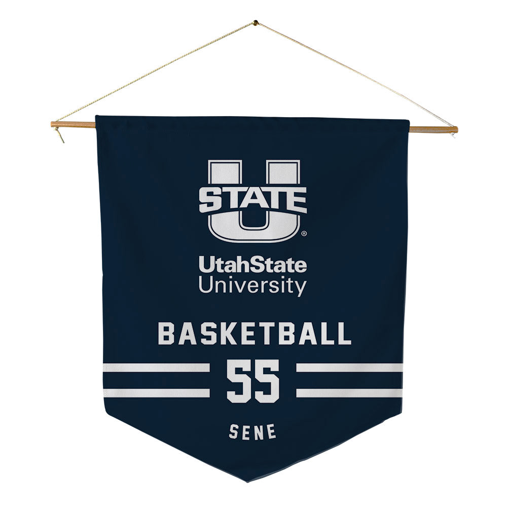 Utah State - NCAA Women's Basketball : Sophie Sene - Pennant - 18" x 21"-0