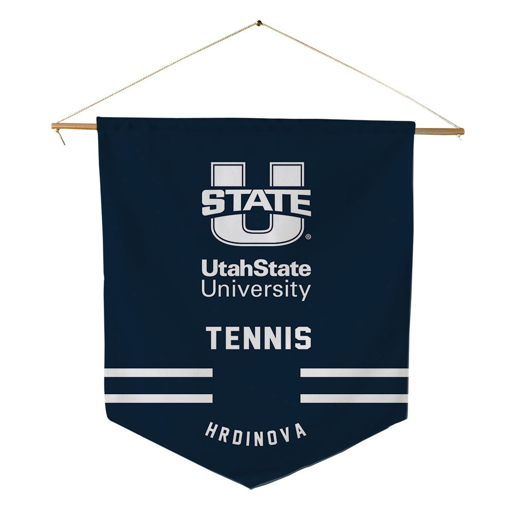 Utah State - NCAA Women's Tennis : Sofie Hrdinova - Pennant - 18" x 21"-0