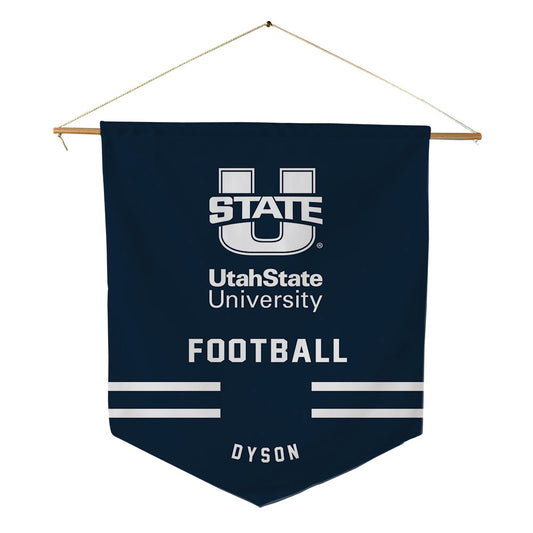 Utah State - NCAA Football : Dontae Dyson - Pennant - 18" x 21"-0