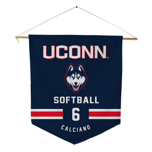 UConn - NCAA Softball : Ava Calciano - Pennant - 18" x 21"-0
