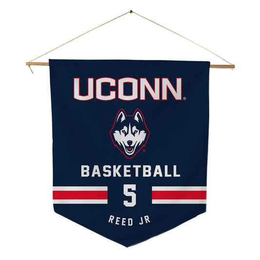 UConn - NCAA Men's Basketball : Tarris Reed Jr - Pennant - 18" x 21"-0