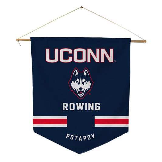 UConn - NCAA Women's Rowing : Nadia Potapov - Pennant - 18" x 21"-0