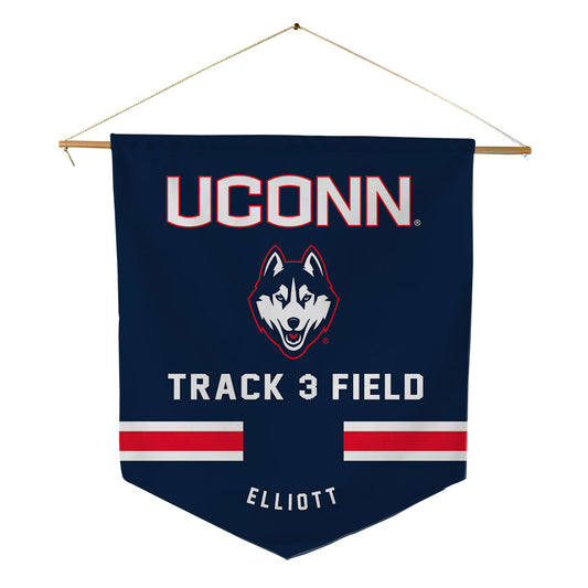 UConn - NCAA Women's Track & Field : Alyssa Elliott - Pennant - 18" x 21"-0