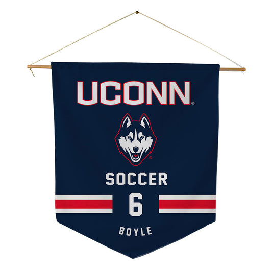 UConn - NCAA Women's Soccer : Shea Boyle - Pennant - 18" x 21"-0