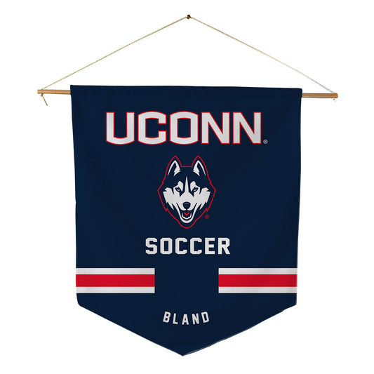 UConn - NCAA Men's Soccer : Owen Bland - Pennant - 18" x 21"-0