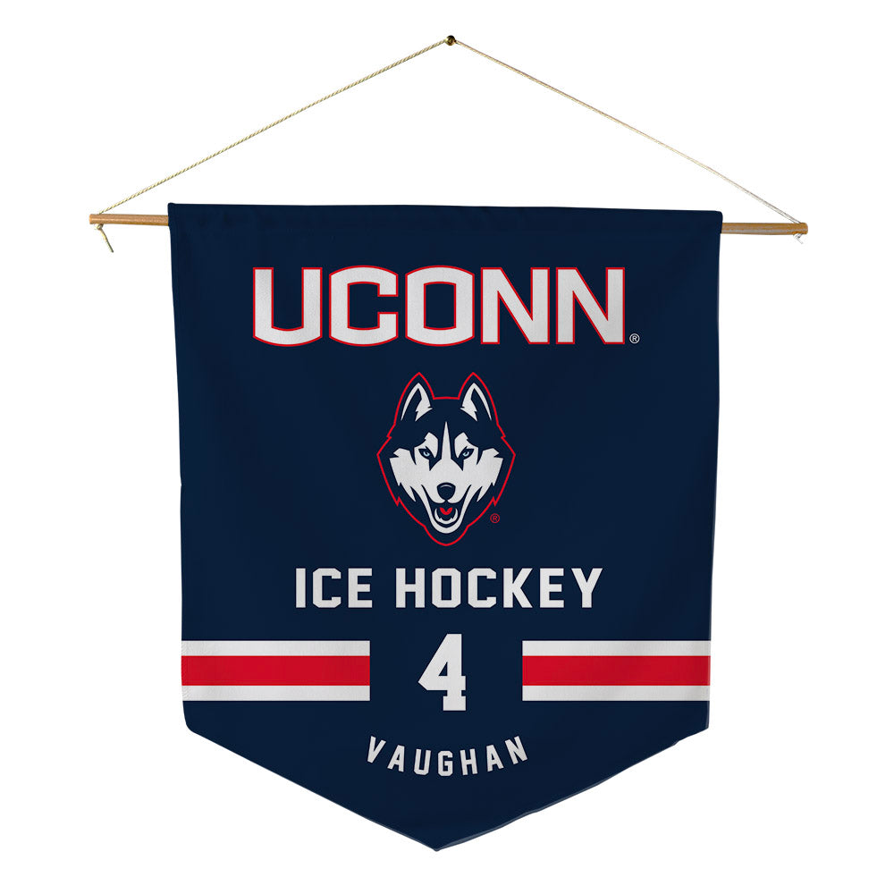 UConn - NCAA Women's Ice Hockey : Teagan Vaughan - Pennant - 18" x 21"-0
