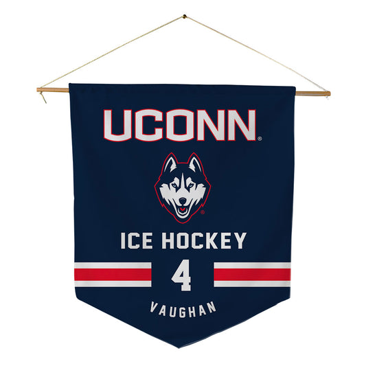 UConn - NCAA Women's Ice Hockey : Teagan Vaughan - Pennant - 18" x 21"-0