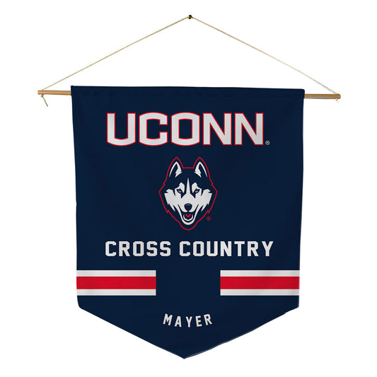 UConn - NCAA Women's Cross Country : Calista Mayer - Pennant - 18" x 21"-0