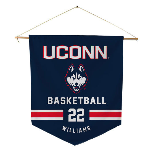 UConn - NCAA Women's Basketball : Serah Williams - Pennant - 18" x 21"-0