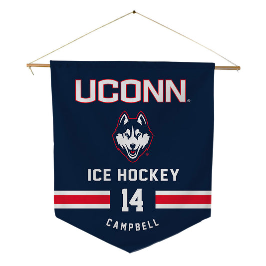 UConn - NCAA Women's Ice Hockey : Brooke Campbell - Pennant - 18" x 21"-0
