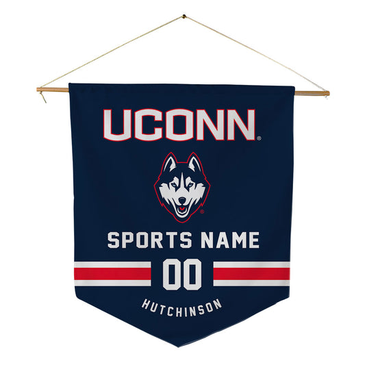 UConn - NCAA Baseball : Sam Hutchinson - Pennant - 18" x 21"-0