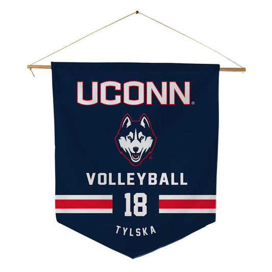 UConn - NCAA Women's Volleyball : Hanna Tylska - Pennant - 18" x 21"-0