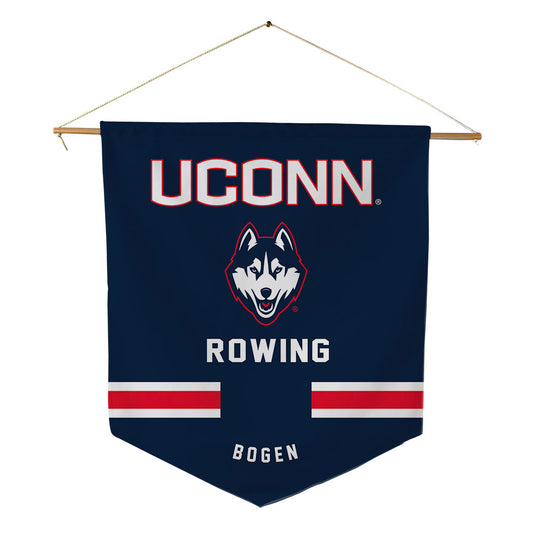 UConn - NCAA Women's Rowing : Charlotte Bogen - Pennant - 18" x 21"-0