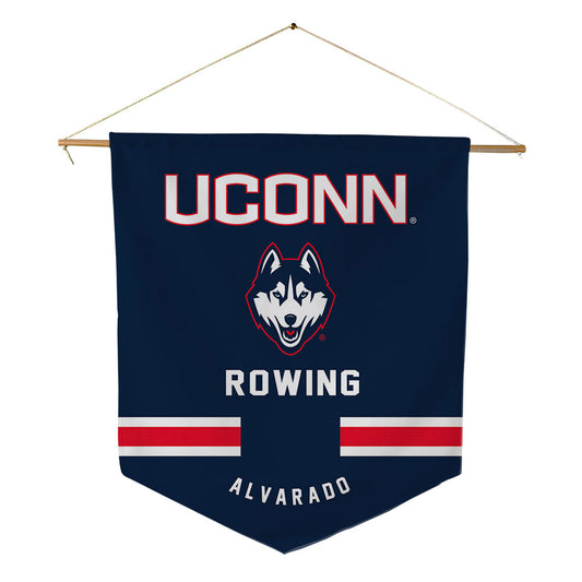 UConn - NCAA Women's Rowing : Megan Alvarado - Pennant - 18" x 21"-0