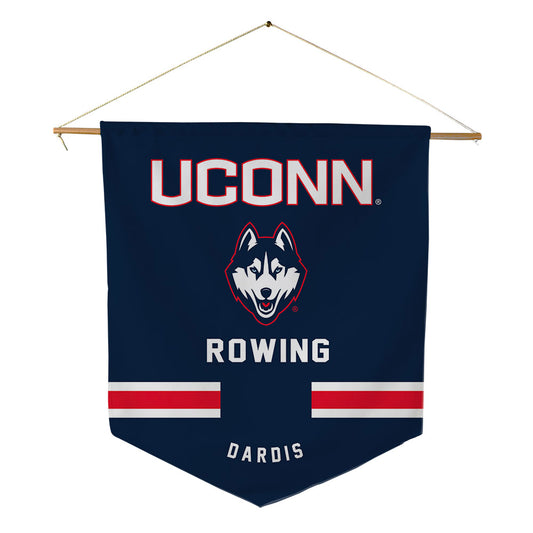 UConn - NCAA Women's Rowing : Ava Dardis - Pennant - 18" x 21"-0