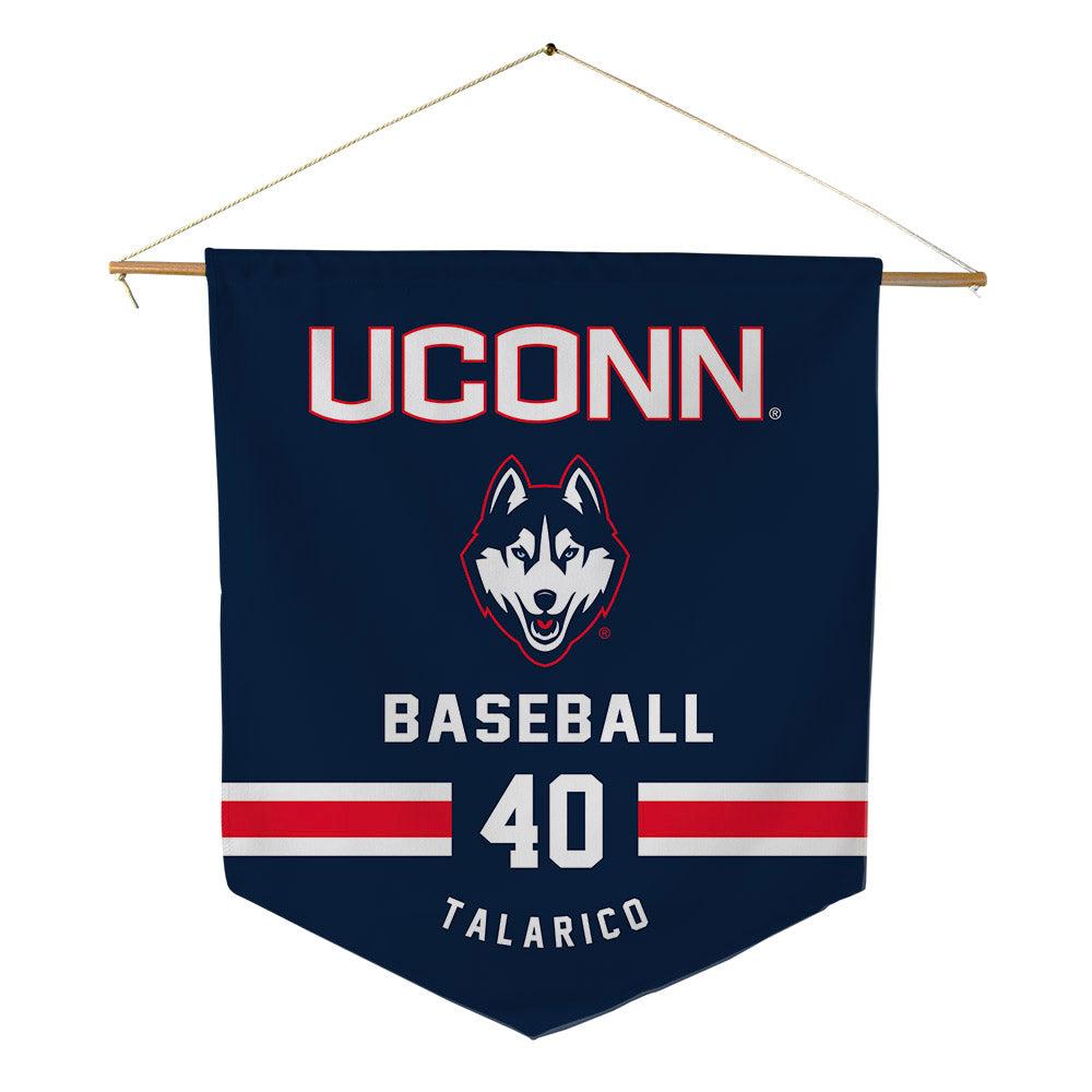 UConn - NCAA Baseball : Joe Talarico - Pennant - 18" x 21"-0