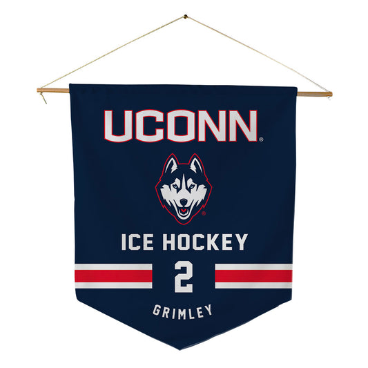 UConn - NCAA Women's Ice Hockey : Camryn Grimley - Pennant - 18" x 21"-0