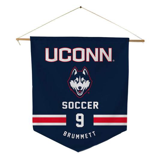 UConn - NCAA Women's Soccer : Austin Brummett - Pennant - 18" x 21"-0