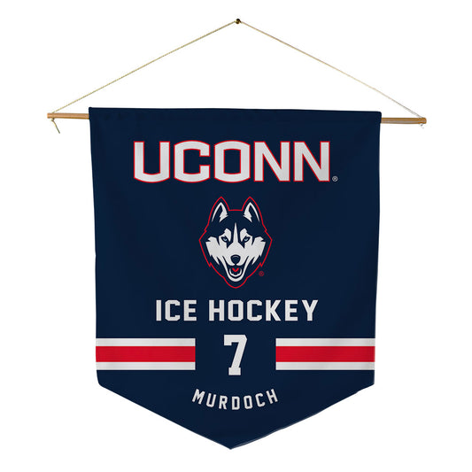 UConn - NCAA Women's Ice Hockey : Claire Murdoch - Pennant - 18" x 21"-0