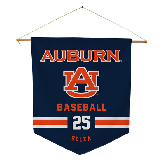 Auburn - NCAA Baseball : Taylor Belza - Pennant - 18" x 21"-0