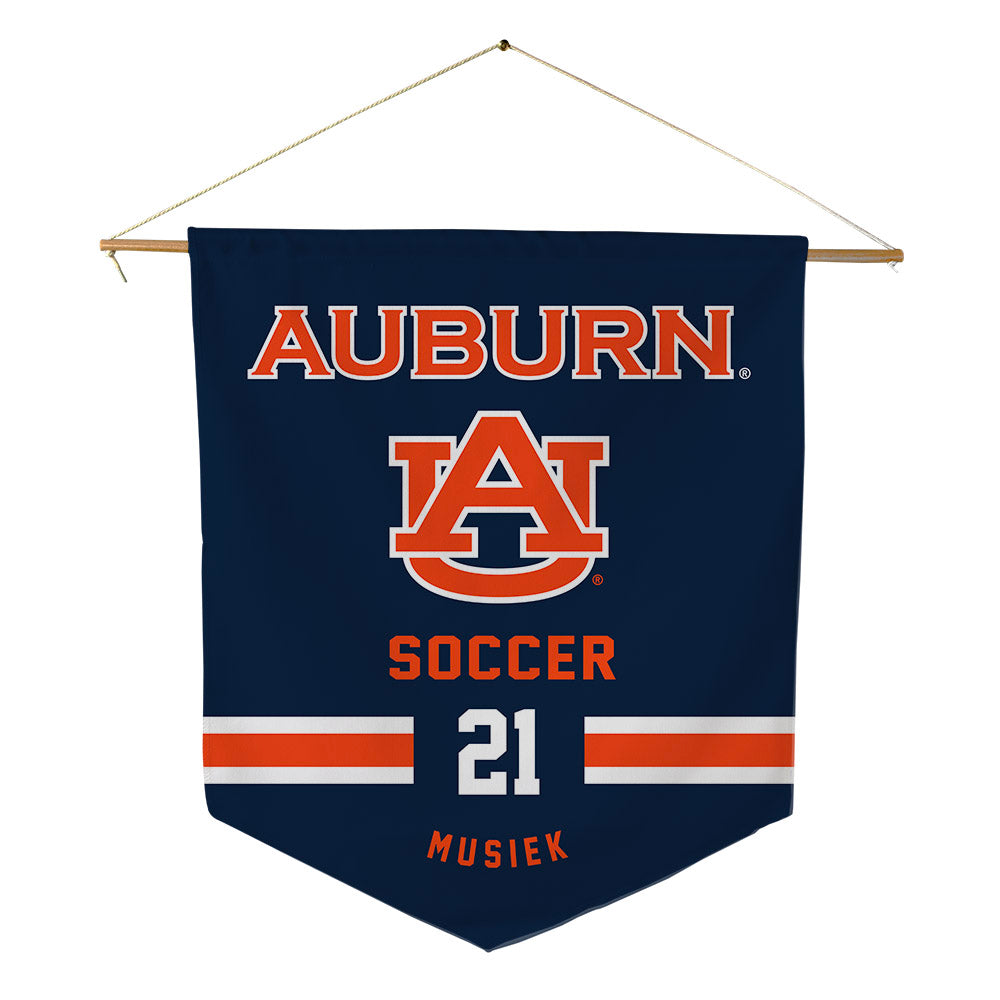 Auburn - NCAA Women's Soccer : Emma Musiek - Pennant - 18" x 21"-0